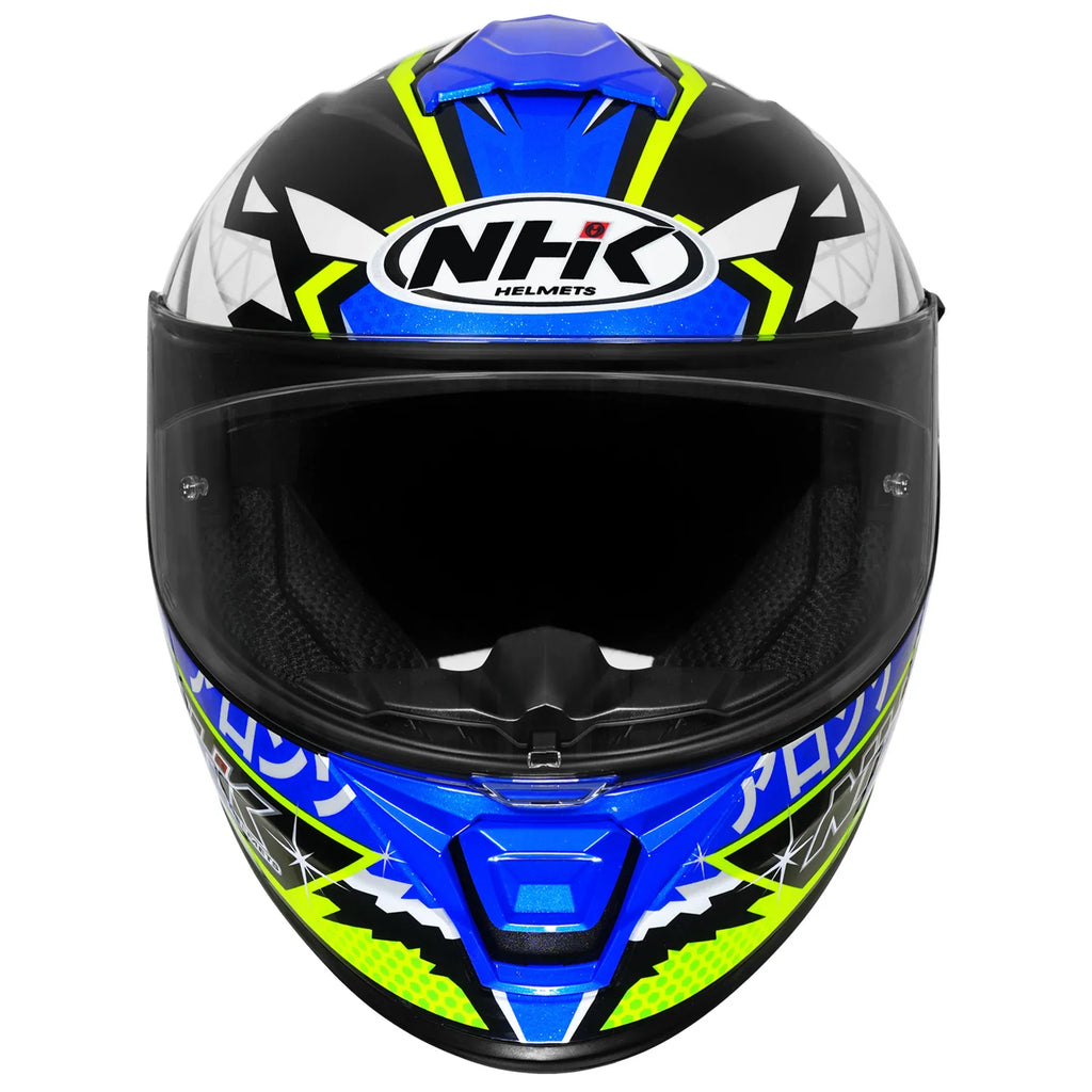 Nhk K5r Alonzo Black Pink Full Face Helmet