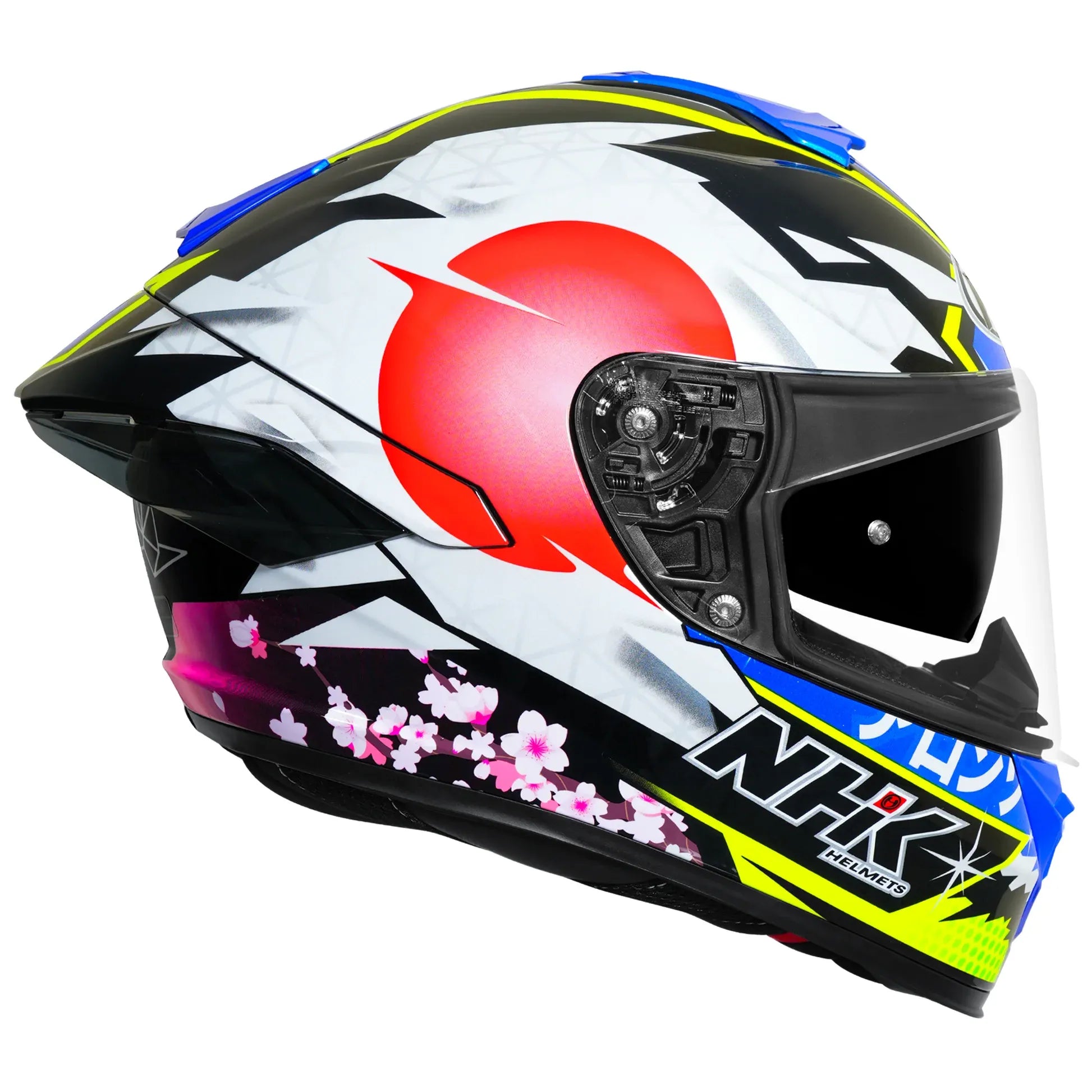 Nhk K5r Alonzo Black Pink Full Face Helmet