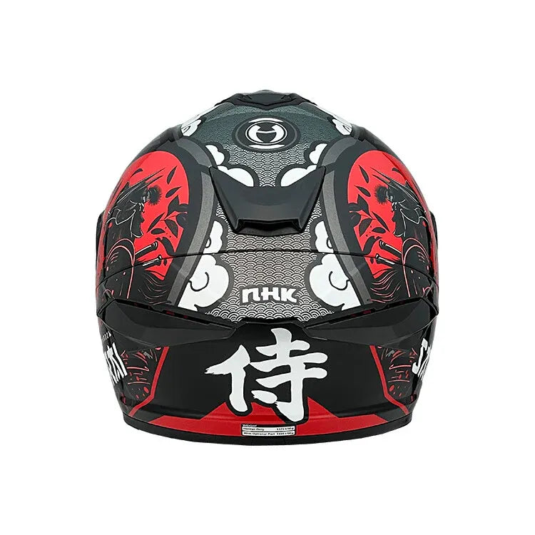 Nhk K5r Assian Black Full Face Helmet