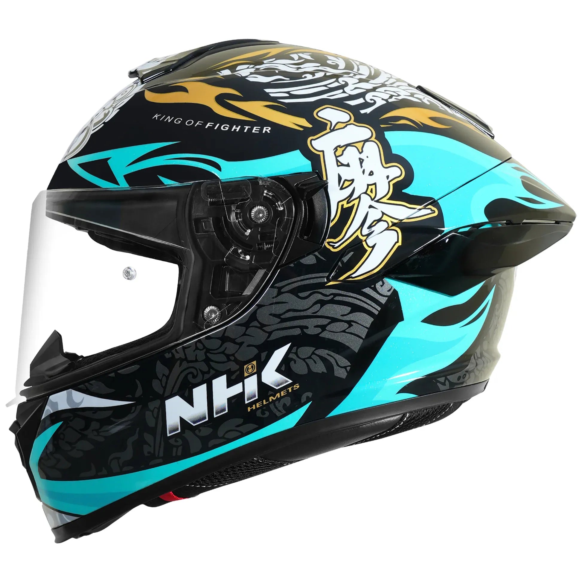 Nhk K5r Chanon Black Full Face Helmet