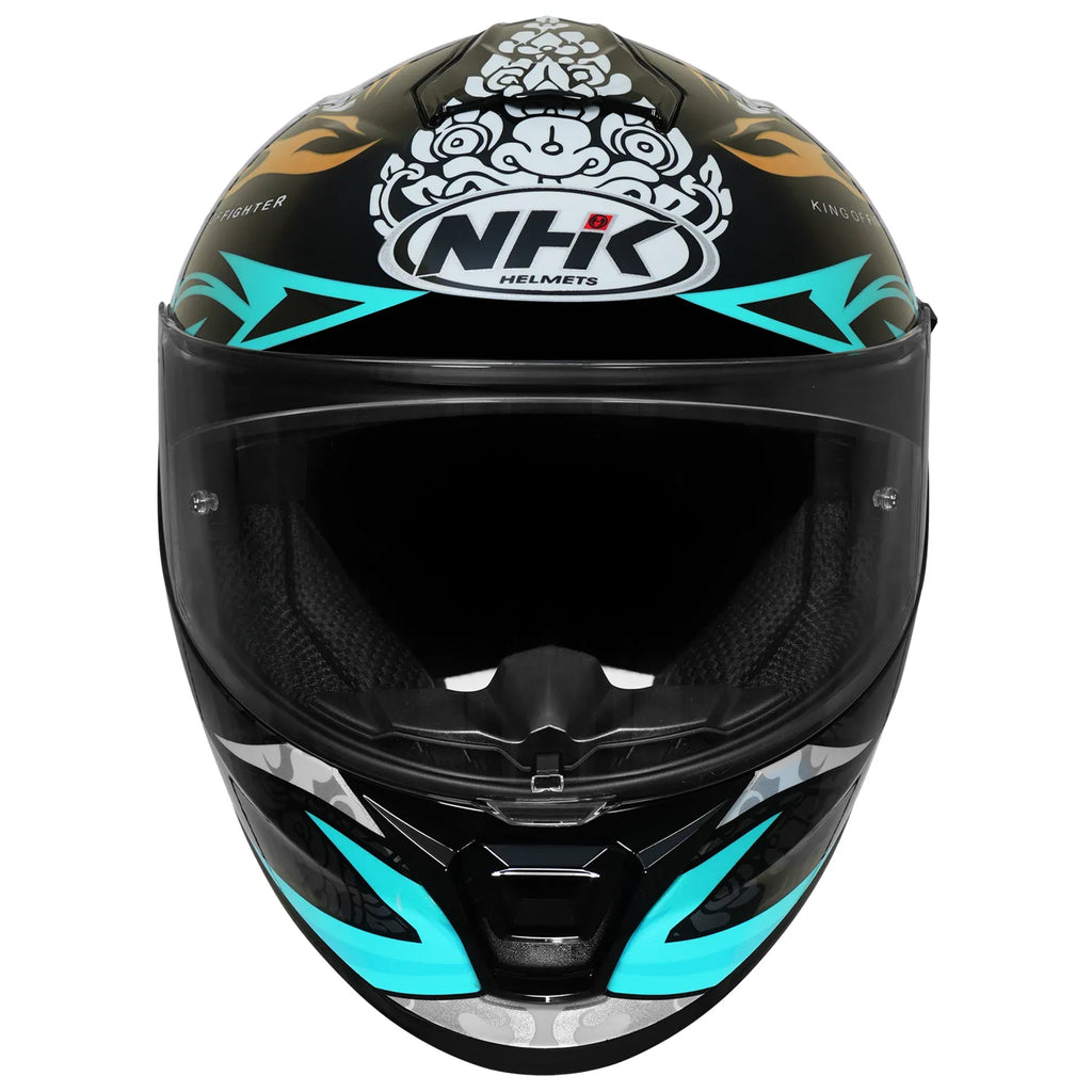 Nhk K5r Chanon Black Full Face Helmet