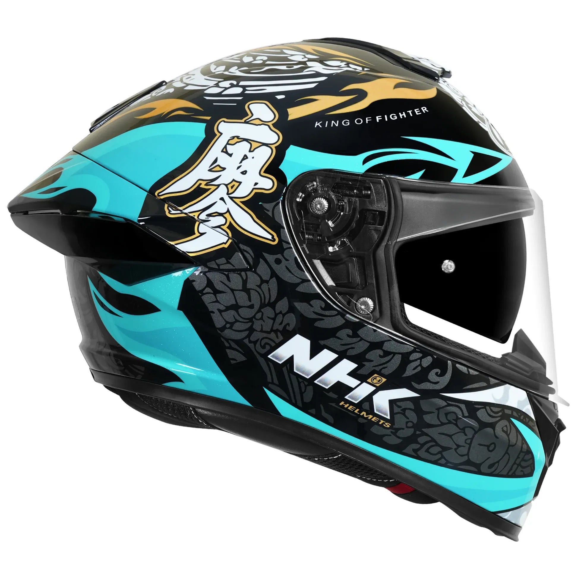 Nhk K5r Chanon Black Full Face Helmet