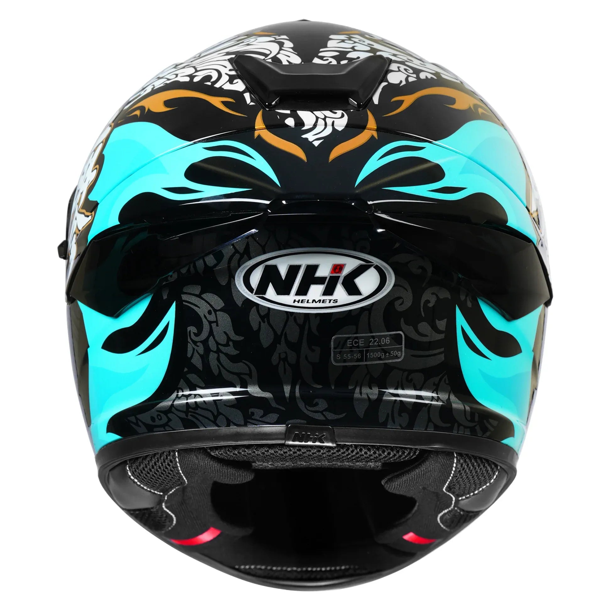 Nhk K5r Chanon Black Full Face Helmet