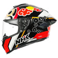 Nhk K5r Miha Black Red Fullface Helmet