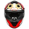 Nhk K5r Miha Black Red Fullface Helmet