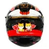 Nhk K5r Miha Black Red Fullface Helmet