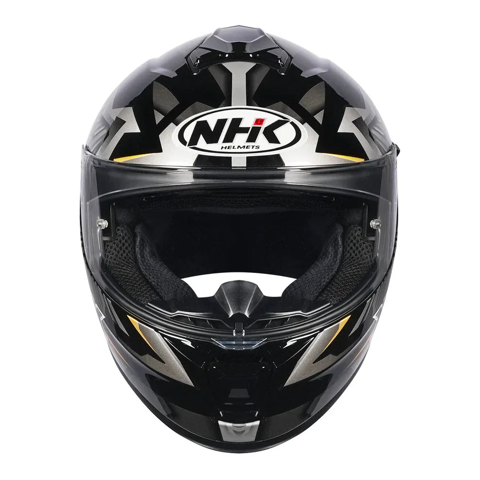 Nhk K5r Wingstar Black Gold Fullface Helmet