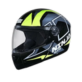 STUDDS Ninja 3G D6 Black N5 Fu Flip Up Helmet