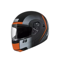 STUDDS Ninja 3G D6 Matt Black N10 Fu Flip Up Helmet