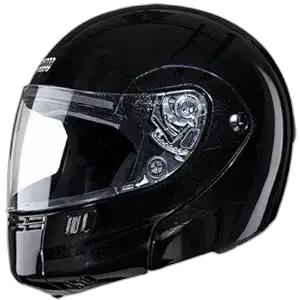 STUDDS Ninja 3G Eco Black Fu Flip Up Helmet