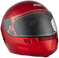 STUDDS Ninja 3G Eco Cherry Red Fu Flip Up Helmet