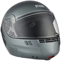 STUDDS Ninja 3G Eco Gun Grey Fu Flip Up Helmet