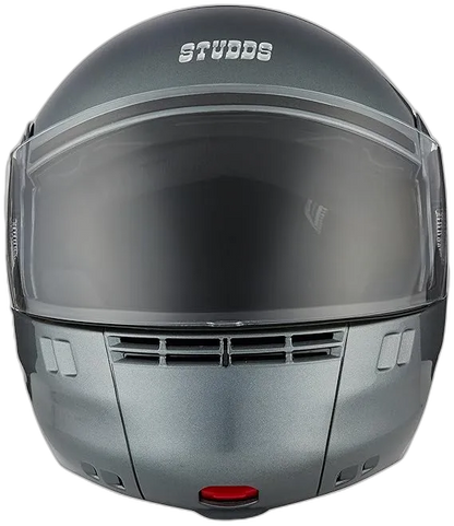STUDDS Ninja 3G Eco Gun Grey Fu Flip Up Helmet