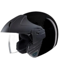 STUDDS Ninja Concept Eco Black Half Face Helmet
