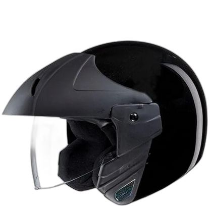 STUDDS Ninja Concept Eco Black Half Face Helmet