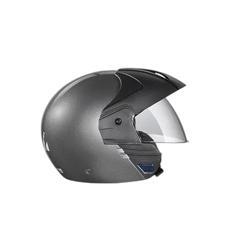 STUDDS Ninja Concept Eco Gun Grey Half Face Helmet