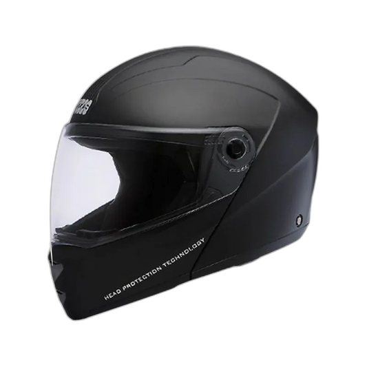 STUDDS Ninja Elite Black Fu Flip Up Helmet