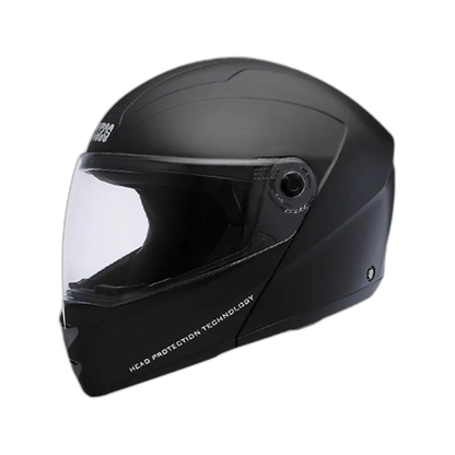 STUDDS Ninja Elite Black Fu Flip Up Helmet