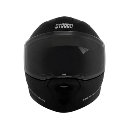 STUDDS Ninja Elite Black Fu Flip Up Helmet