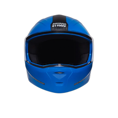 STUDDS Ninja Elite Blue Fu Flip Up Helmet