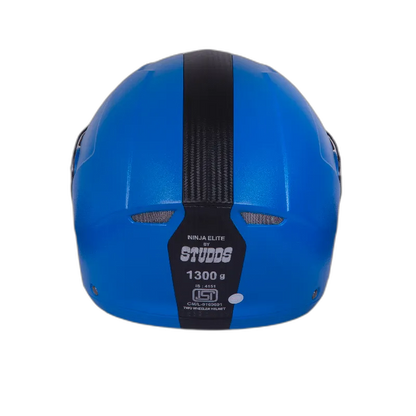 STUDDS Ninja Elite Blue Fu Flip Up Helmet