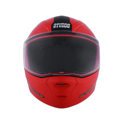 STUDDS Ninja Elite Red Fu Flip Up Helmet