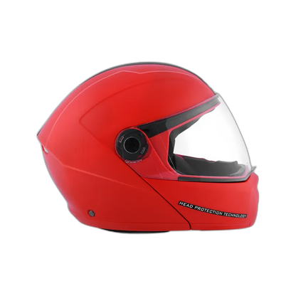 STUDDS Ninja Elite Red Fu Flip Up Helmet