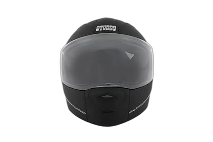 STUDDS Ninja Elite Super Matt Black Fu Flip Up Helmet