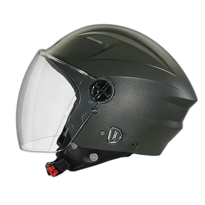 STUDDS Off Ray Super M Green Half Face Helmet