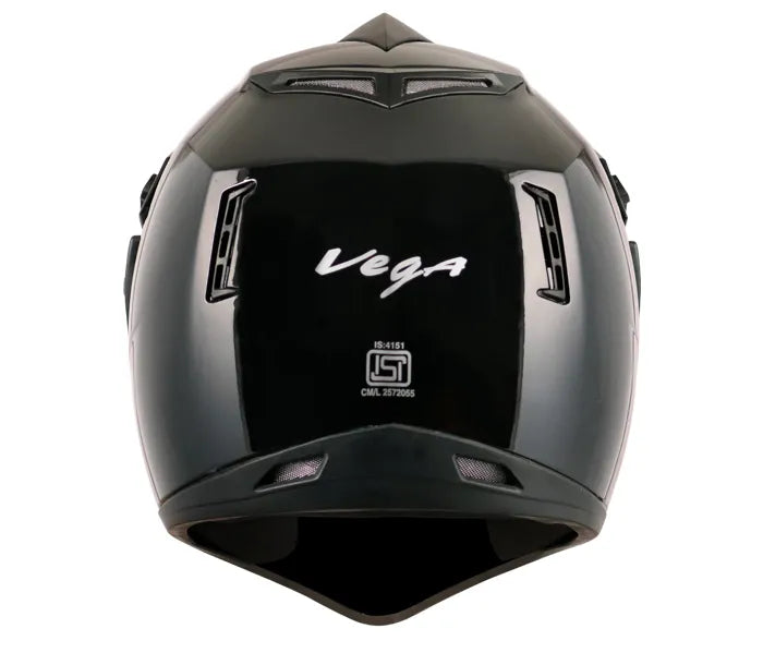 VEGA Black Off Road Helmet