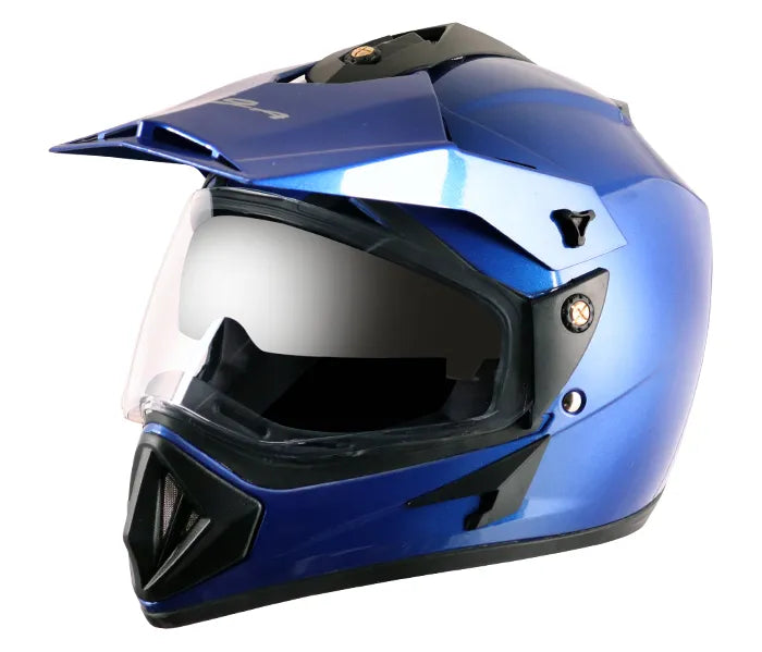 VEGA Blue Off Road Helmet