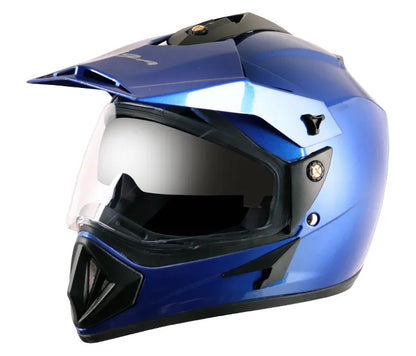VEGA Blue Off Road Helmet