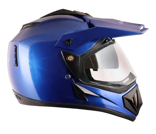VEGA Blue Off Road Helmet