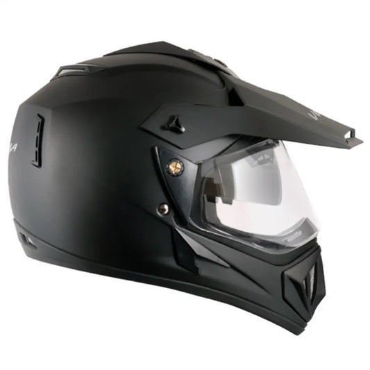 VEGA Dull Black Off Road Helmet