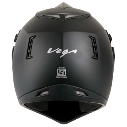 VEGA Dull Black Off Road Helmet
