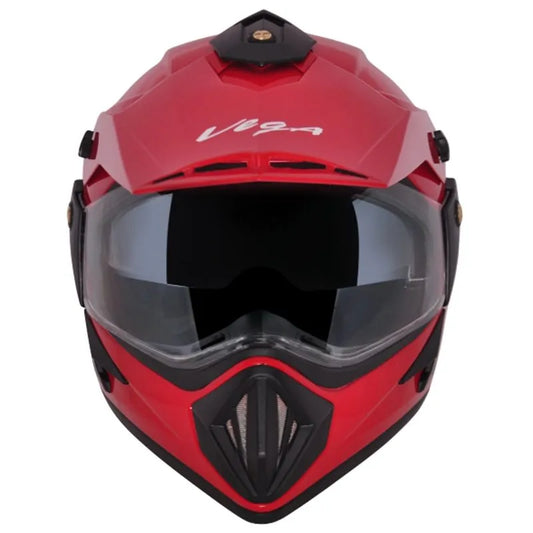 VEGA Dull Red Off Road Helmet