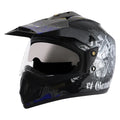 VEGA Gangster Black Blue Off Road Helmet