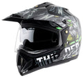 VEGA Thunder Black Grey Off Road Helmet