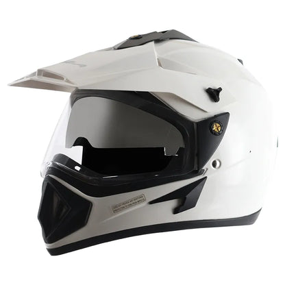 VEGA White Off Road Helmet
