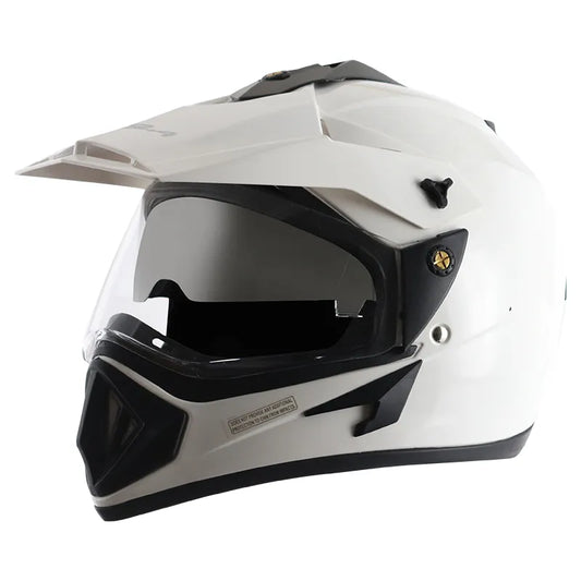 VEGA White Off Road Helmet
