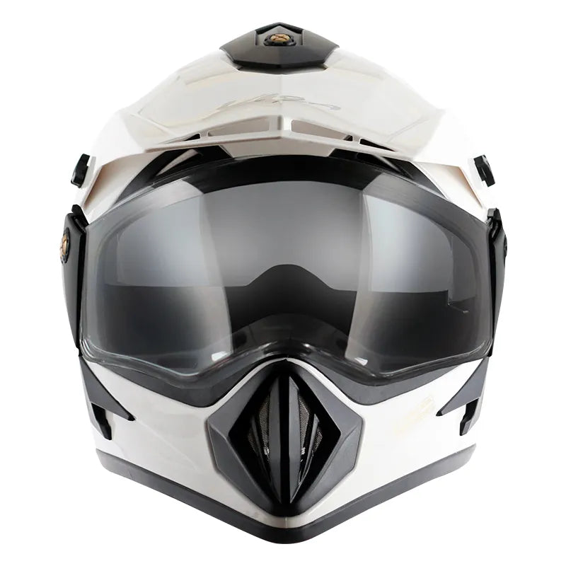 VEGA White Off Road Helmet