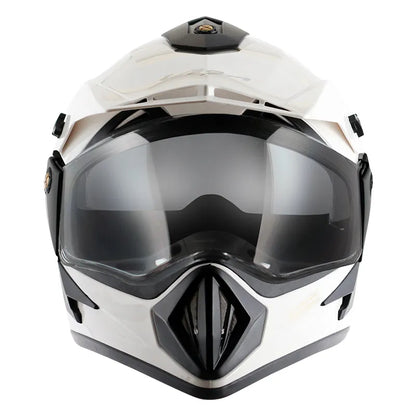 VEGA White Off Road Helmet