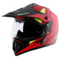 VEGA Motocross Dull Red Black Off Road Helmet