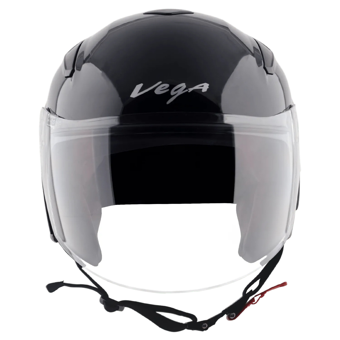 VEGA Orion Dx Black Half Face Helmet