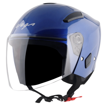 VEGA Orion Dx Blue Half Face Helmet