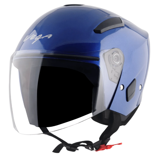 VEGA Orion Dx Blue Half Face Helmet