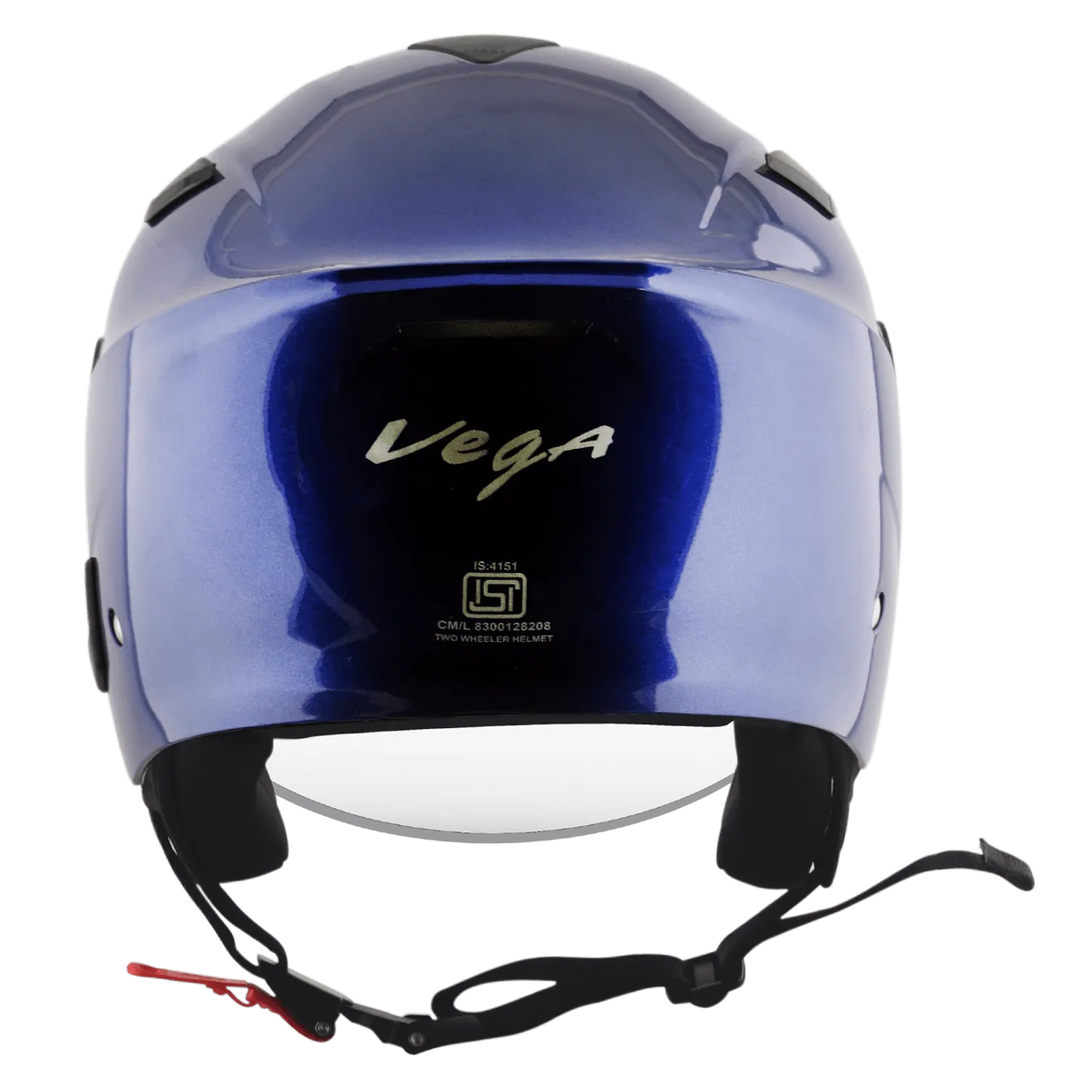 VEGA Orion Dx Blue Half Face Helmet