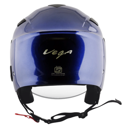 VEGA Orion Dx Blue Half Face Helmet