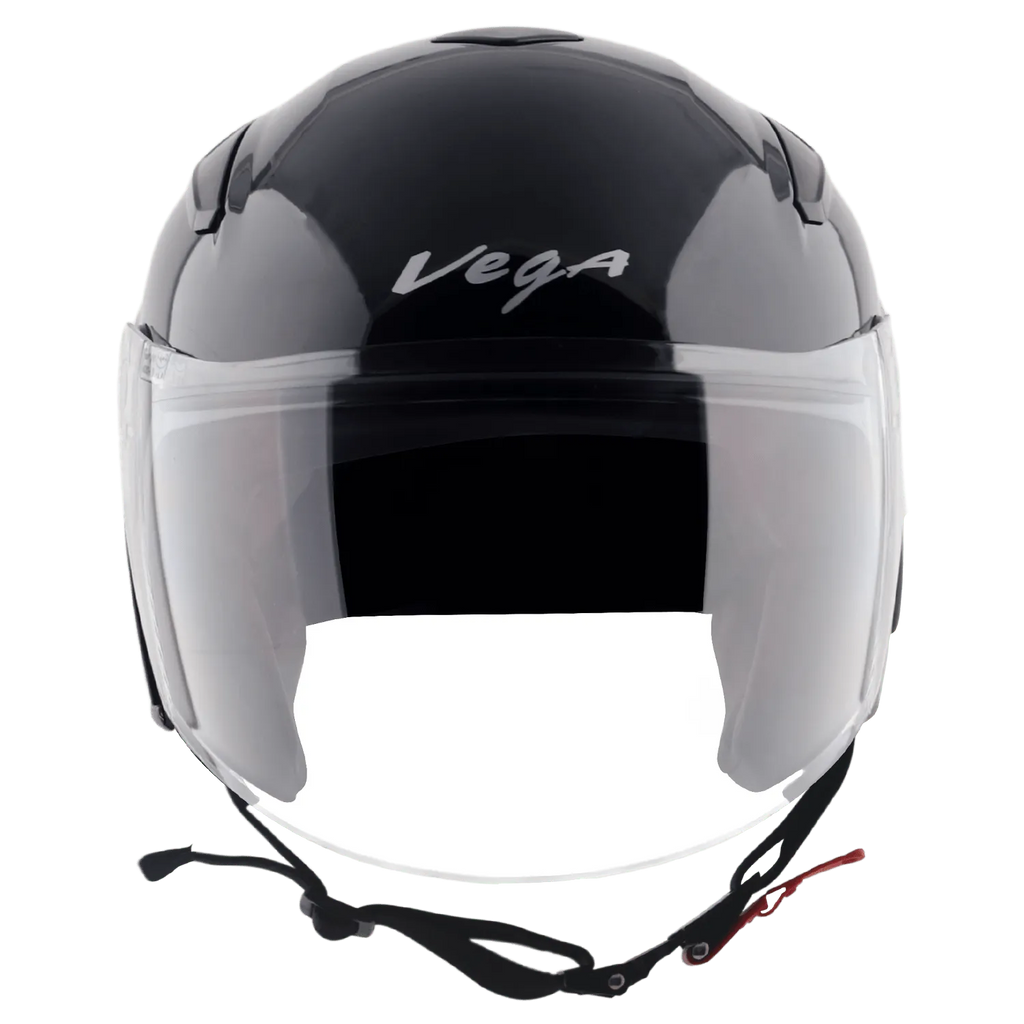 VEGA Orion Dx Dull Black Half Face Helmet