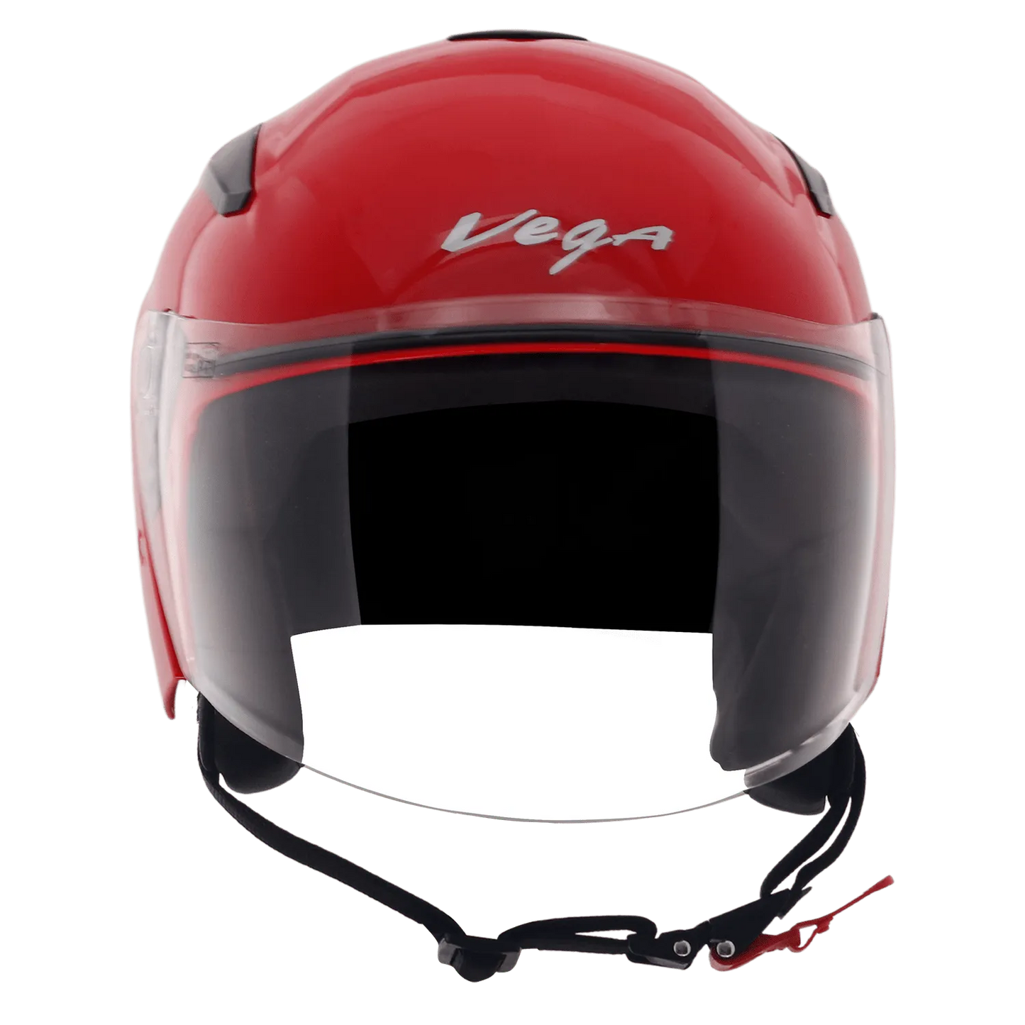 VEGA Orion Dx Red Half Face Helmet